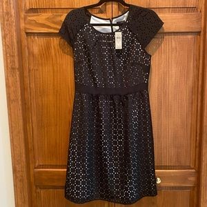 Ann Taylor Black and White Dress